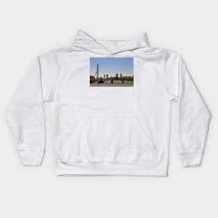 London Eye Houses of Parliament England Kids Hoodie